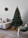 Новогодняя искусственная елка заснеженная белая 150см 180см 210см купить в Минске