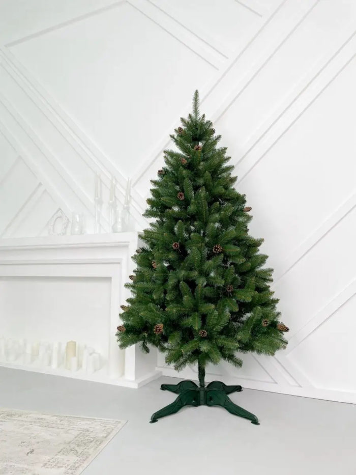 Новогодняя искусственная елка с шишками 150см 180см 210см купить в Минске
